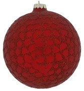 Χριστουγεννιάτικη Μπάλα 013.777951 8cm Red