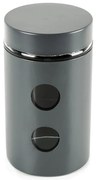 Muhler MR-1406GR Βάζο Γενικής Χρήσης με Καπάκι από Ανοξείδωτο Ατσάλι,  Γραφίτης,  1050ml