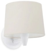 Φωτιστικό Τοίχου - Απλίκα Conga 64306-02 E27 max 15W White-Beige Faro Barcelona