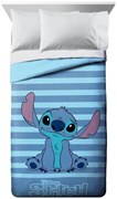 Πάπλωμα Microfiber Μονό 160x240εκ. Disney Home Lilo &amp; Stitch 43 Sky Blue DimCol