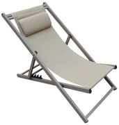 Σεζλονγκ Devin 34.0047 58x76x96cm Cappuccino Zita Plus
