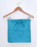 Αλέκιαστη Ποδιά Μέσης Κοντή Σερβιτόρων Monaco σε 11 Αποχρώσεις Μέσης (35x55cm) Τιρκουάζ