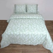Σεντόνια Border 3001 (Σετ 4τμχ) Green Anna Riska Υπέρδιπλo 240x270cm 100% Βαμβάκι