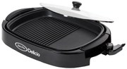 Juro-Pro Γκριλιέρα Delicio DuPont Teflon Ηλεκτρική Ψησταριά 1500W με Ρυθμιζόμενο Θερμοστάτη