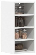 vidaXL κρεμαστό ντουλάπι Riga Λευκό 30x29,5x60 cm Ξύλινη κατασκευή