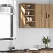 vidaXL κρεμαστό ντουλάπι Riga Artisan Oak 30x29,5x60 cm