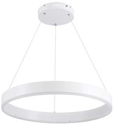 Φωτιστικό Οροφής Venom 61177 Led 45W Φ60cm White GloboStar Αλουμίνιο