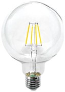 InLight E27 LED Filament G95 12watt Φυσικό Λευκό 7.27.12.21.2