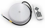 Adeleq LED Λάμπα Πισίνας Ρητίνης 30W 12VAC IP68 RGB+Λευκό 2 Καλωδίων Με Controller 3-4413099