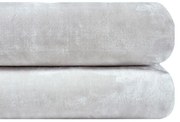 Κουβέρτα Notte 00 White Kentia King Size 260x240cm Πολυέστερ