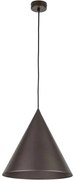 Φωτιστικό Οροφής Cono 10038 Φ32x165cm 1xE27 15W Brown TK Lighting