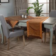 Καρέ J9288 Brown Teoran 90X90cm Polyester