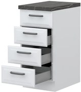 Επιδαπέδιο ντουλάπι Evora R40-4M BOX - 40.00Χ60.00Χ88.00cm