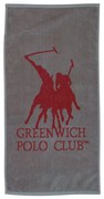 Πετσέτα Γυμναστηρίου 3036 Grey-Red Greenwich Polo Club Γυμναστηρίου 45x90cm 100% Βαμβάκι