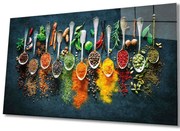 Πίνακας Γυάλινος 221JRS1631 72x46cm Multi Wallity Horizontal Γυαλί