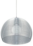 Φωτιστικό Οροφής Μονόφωτο Aca Zinc V28507IP40 Nickel
