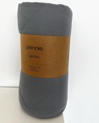 Microsilk Καπιτονέ Μονόχρωμο Κουβερλί Gentle Υπέρδιπλη (220x240cm) Ανθρακί