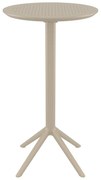 SKY TAUPE BAR Φ60Χ108εκ.ΠΤΥΣ/ΝΟ ΤΡΑΠ. ΠΟΛ/ΝΙΟΥ SIESTA Φ60Χ108εκ.