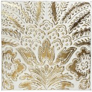 Διακοσμητικό Τοίχου ICY327 68,3x2,5x68,3cm White Espiel Metal