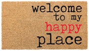 Πατάκι Εισόδου (40x70) Velcoc Welcome To My Happy Place