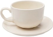 Coffee Cup Organic cream (2/part) - Μπεζ
