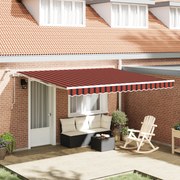 vidaXL Αυτόματη Τέντα Ανθρακί 350x250 εκ