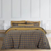Σεντόνια 2147 (Σετ 4τμχ) Ocher Greenwich Polo Club Υπέρδιπλo 240x260cm 100% Cotton