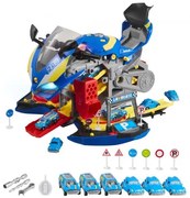 VEVOR Motorcycle Engine Toy, 25 Pieces, Motorcycle Mechanic Toy with Removable Parts, Lights &amp; Sounds, Simulated Riding &amp; Track Racing, Kids Mechanic Workshop Set for Toddler 3 Years and Up, Blue