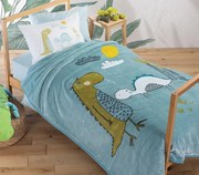 Παιδικη Κουβερτα Dino-Dragon Time 160Χ220 Nef-Nef Homeware