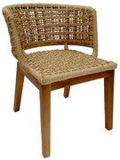 Καρέκλα Milou 343-000002 59x65x73cm Natural