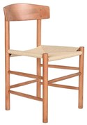 Καρέκλα Τραπεζαρίας DKD Home Decor Καφέ 48 x 40 x 76 cm