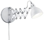 Scizzor Μονό Σποτ με Ντουί E14 σε Λευκό Χρώμα Trio Lighting R20321031