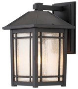 Φανάρι Απλίκα Φωτιστικό Τοίχου 1xE27 Μαύρο IP44 32cm Cedar Point QZ-CEDAR-POINT-M-BK Elstead Lighting-QZ-CEDAR-POINT-M-BK-Μ QZ-CEDAR-POINT-M-BK