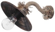 Απλίκα Τοίχου Heronia Petra 31-0578 Rope/Bronze