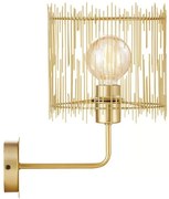 Απλίκα Φωτιστικό Τοίχου IP20 Elvis Nordlux-2212281008-Χρυσό 2212281008