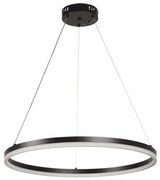 Κρεμαστό Φωτιστικό Οροφής LED 45W IP20 3CCT Inlight-6095-C-Black-Μαύρο 6095-C-Black