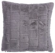 Γούνινο Διακοσμητικό Μαξιλάρι (45x45) Nef-Nef Homeware Elements Barlow Grey