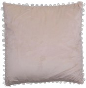 Βελουτέ Διακοσμητικό Μαξιλάρι (45x45) Viopros Σχ 330 Εκρού