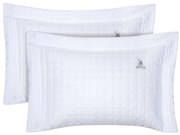 Μαξιλαροθήκες 2354 (Σετ 2τμχ) White Greenwich Polo Club 50Χ70 Microfiber