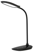 ΦΩΤΙΣΤΙΚΟ ΓΡΑΦΕΙΟΥ LED BLAIN HM4444.02 ΜΑΥΡΟ ABS 13,6x17,7x40Υ εκ.
