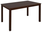 Τραπέζι TOBIAS με Ξύλινα Πόδια Καρυδί 120x75x74 εκ. 120x75x74 εκ.