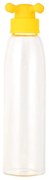 Μπουκάλι Νερού 20.21.0751 Borosilicate Γυάλινο 500ML Yellow Rainbow Benetton Γυαλί