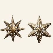 Beauty Home ΜΕΤΑΛΛΙΚΟ ΣΤΟΛΙΔΙ ΑΣΤΕΡΙ 22 x 12 CM  Β    (8 ΑΚΤΙΝΕΣ) 22 x 12 CM