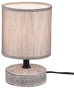 Φωτιστικό Επιτραπέζιο Marie R50980126 1xE14 28W Φ13cm 20cm Brown RL Lighting Ceramic,Fabric