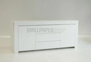 Έπιπλο Τηλεόρασης Λευκό 140x45x50