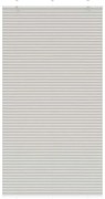 vidaXL Πλισέ περσίδα ανοιχτό γκρι 105x200 cm Πλάτος υφάσματος 104,4 cm