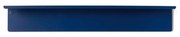 Μεταλλικό Pάφι Διπλής Όψης The Ledge Large Μπλε Χάλυβα H12xW85xD13cm Mustard Made
