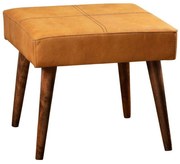 Σκαμπό Urga 591GRC1116 46x46x44cm Mustard