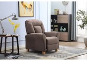 Epiplo World  ΠΟΛΥΘΡΟΝΑ RELAX PUSH BACK BT51 ΥΦΑΣΜΑ ΚΑΦΕΓΚΡΙ BEST-1571229