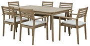 Liberta TOUJOUR ΤΡΑΠΕΖΑΡΙΑ SET 6+1 SET 6+1 ΦΥΣΙΚΟ  22-0222